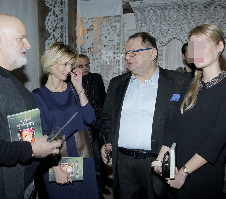 ...i Ryszard Kalisz z Dominiką L. na promocji książki Gessler ...i Ryszard Kalisz z Dominiką L. na promocji książki Gessler