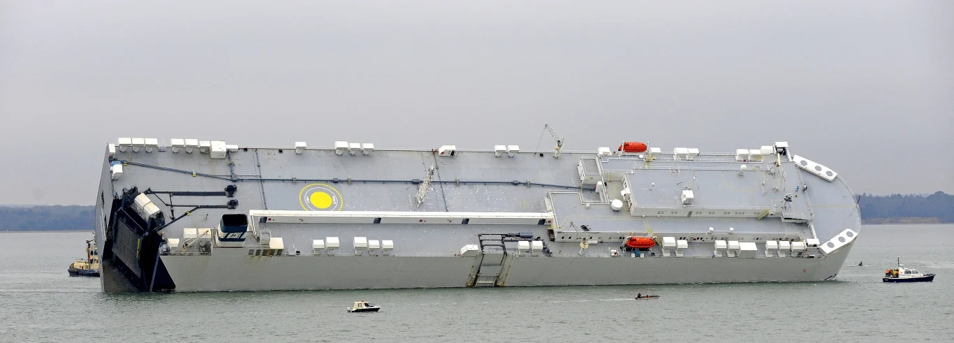 Samochodowiec na mieliźnie