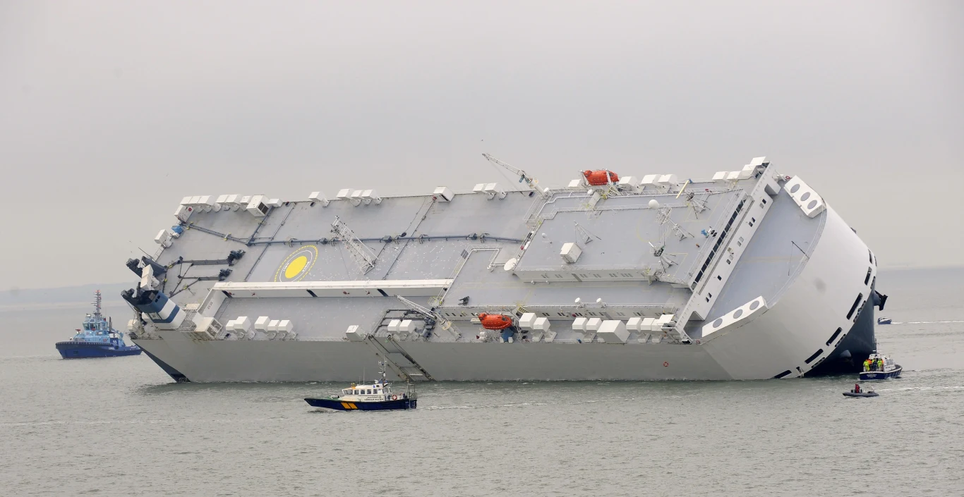 Samochodowiec na mieliźnie