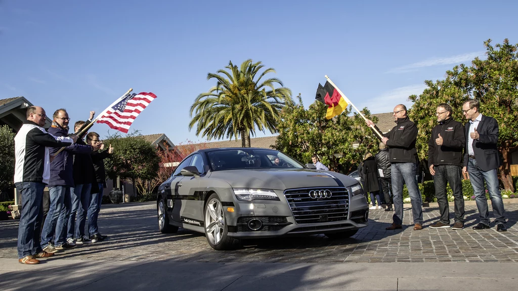 Autonomiczne Audi wyrusza w trasę