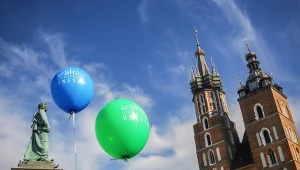 Pomnik Adama Mickiewicza na rynku w Krakowie