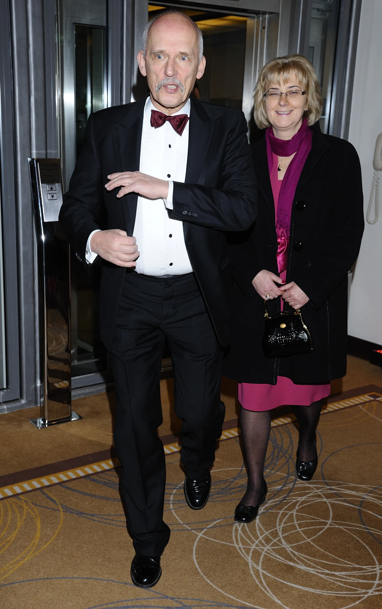 Janusz Korwin-Mikke z żoną Małgorzatą