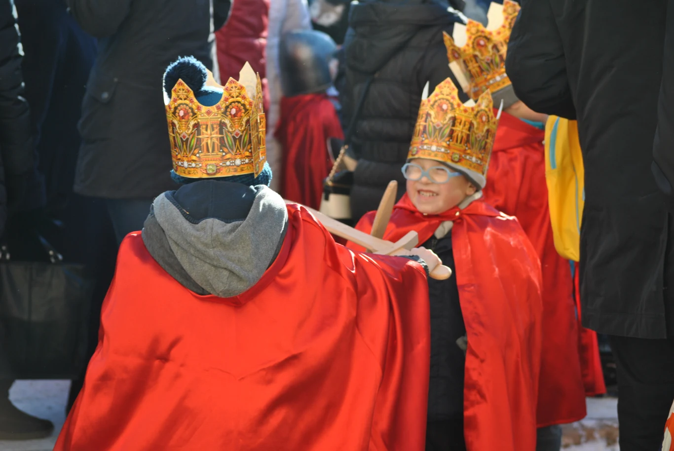 Orszak Trzech Króli w Krakowie zakończyła uroczysta prezentacja hymnu ŚDM 2016