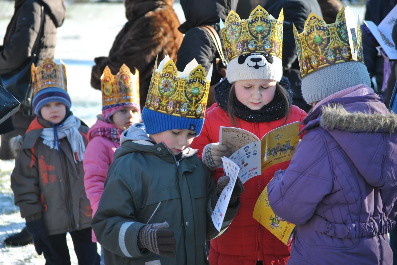 Orszak Trzech Króli w Krakowie zakończyła uroczysta prezentacja hymnu ŚDM 2016