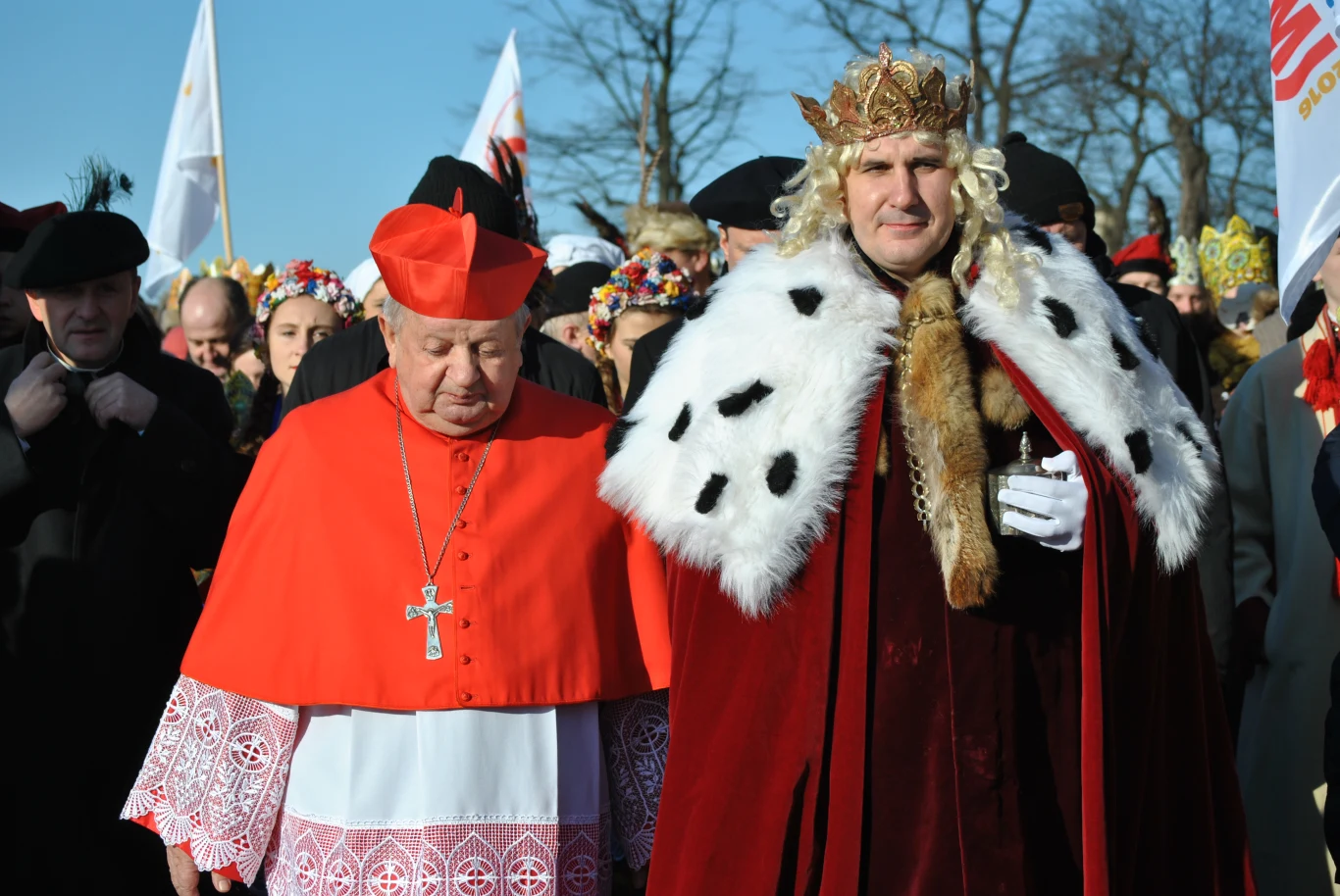Orszak Trzech Króli w Krakowie zakończyła uroczysta prezentacja hymnu ŚDM 2016