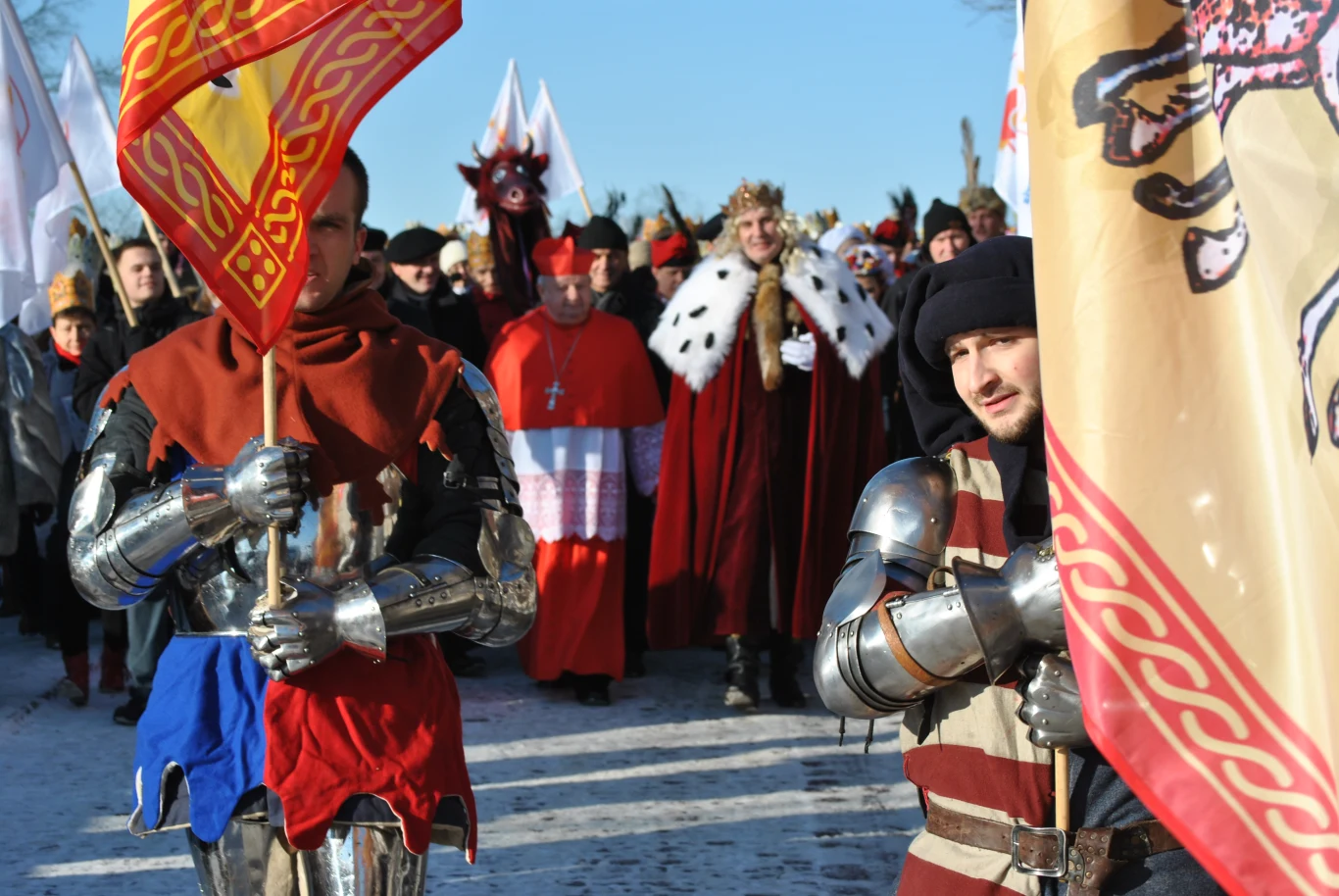 Orszak Trzech Króli w Krakowie zakończyła uroczysta prezentacja hymnu ŚDM 2016