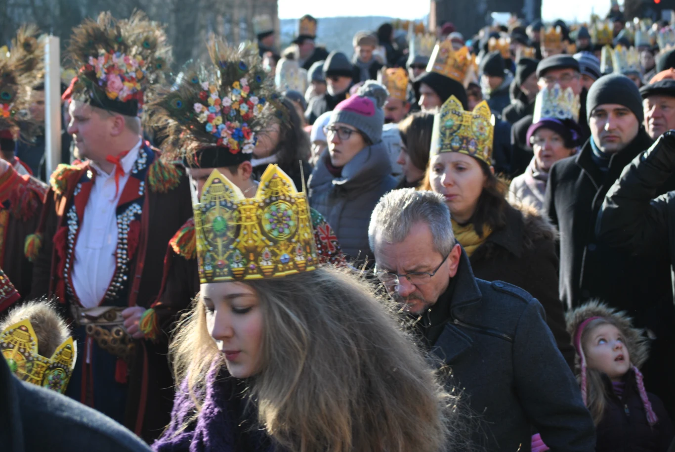 Orszak Trzech Króli w Krakowie zakończyła uroczysta prezentacja hymnu ŚDM 2016