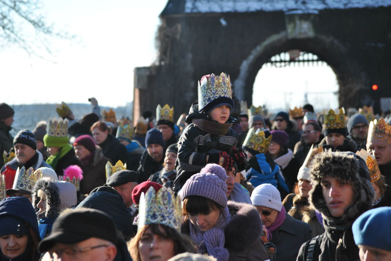 Orszak Trzech Króli w Krakowie zakończyła uroczysta prezentacja hymnu ŚDM 2016