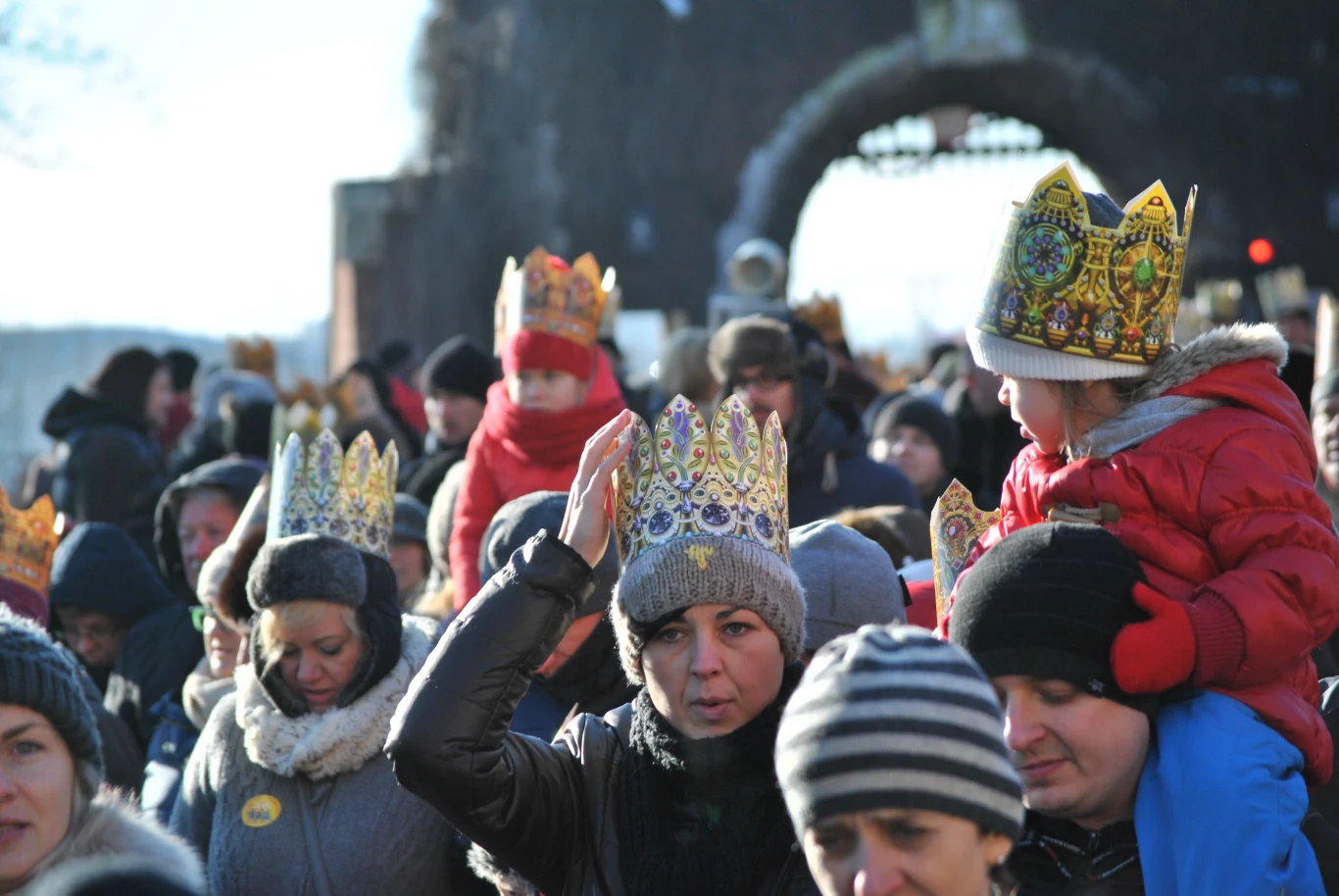 Orszak Trzech Króli w Krakowie zakończyła uroczysta prezentacja hymnu ŚDM 2016
