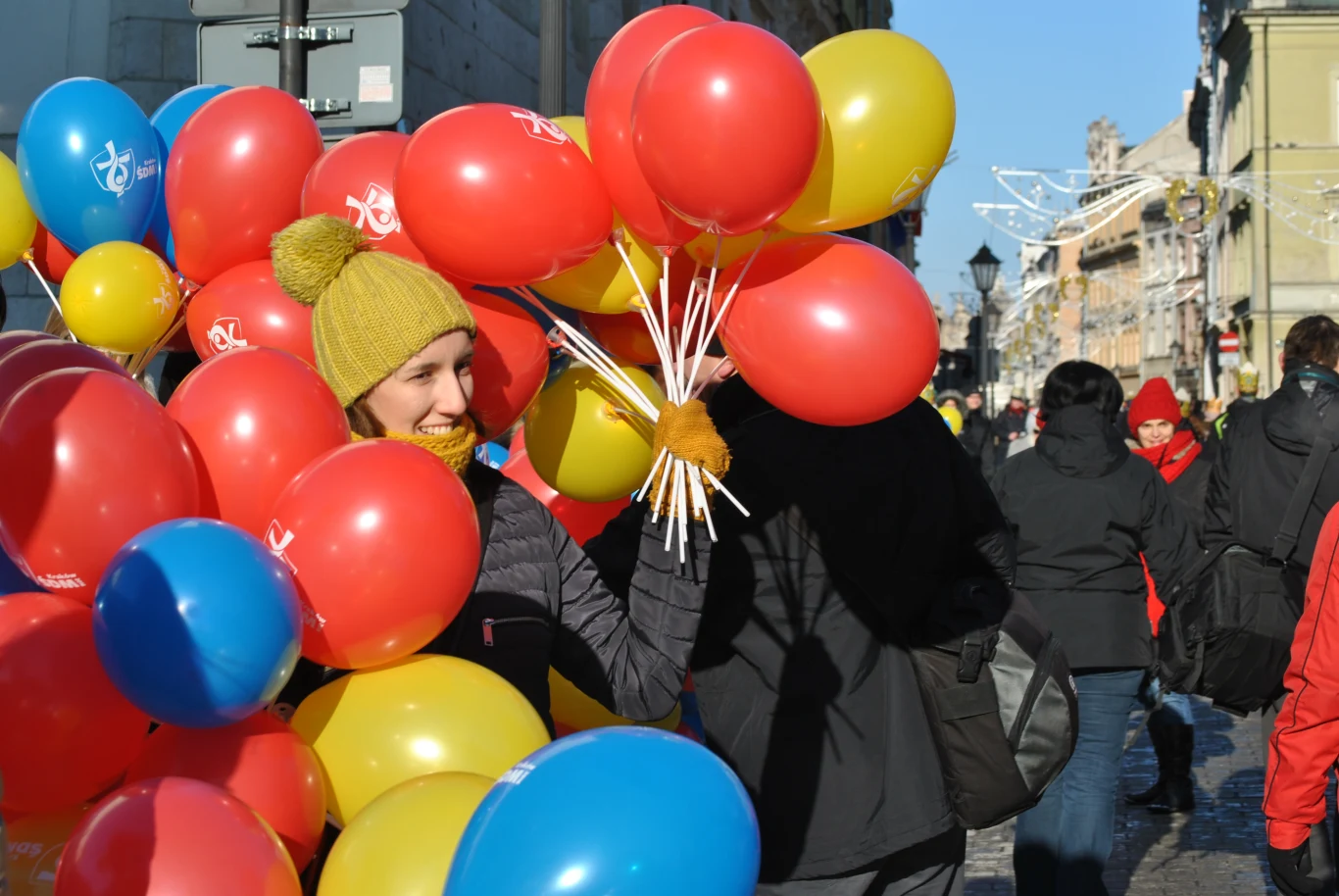 Orszak Trzech Króli w Krakowie zakończyła uroczysta prezentacja hymnu ŚDM 2016