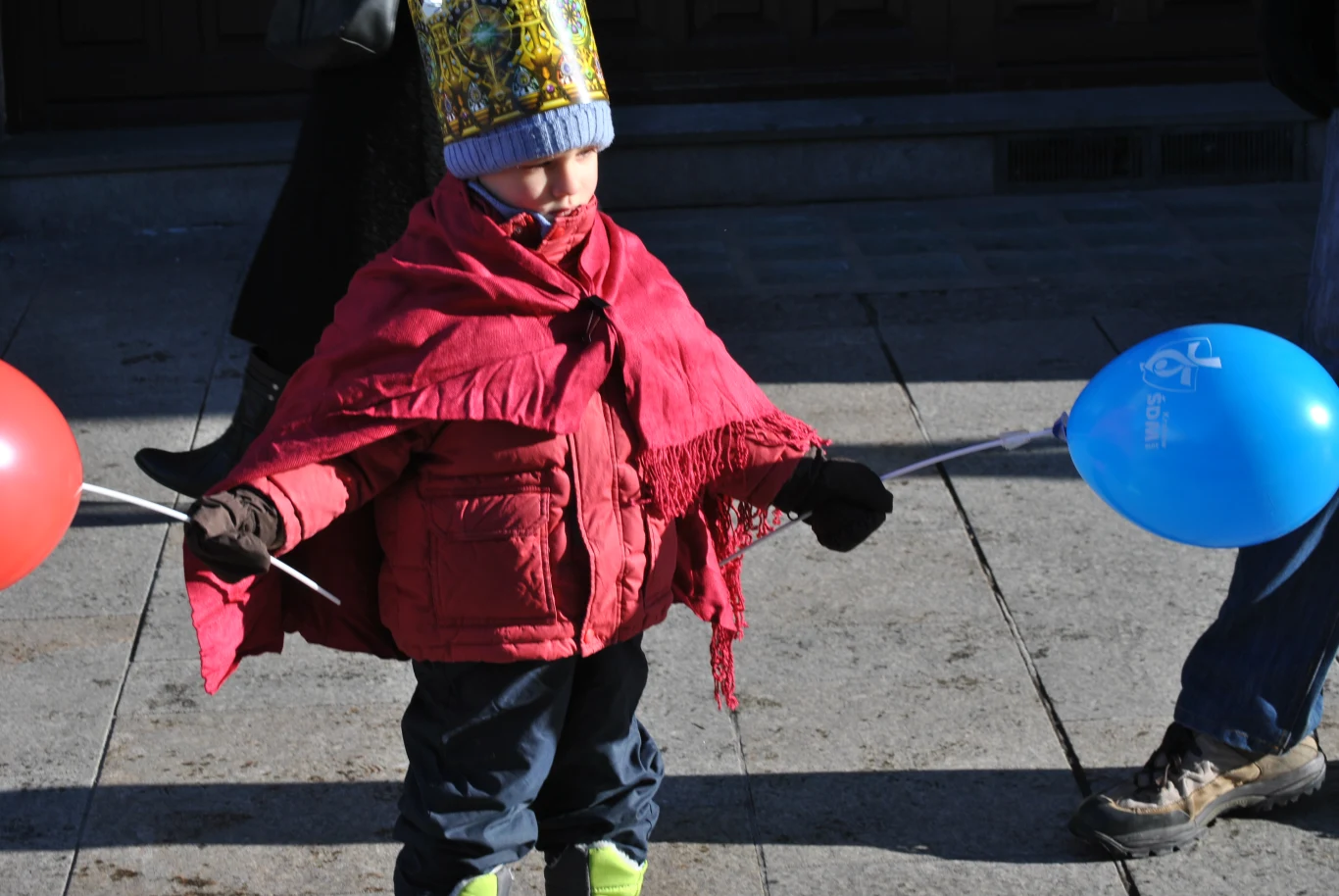Orszak Trzech Króli w Krakowie zakończyła uroczysta prezentacja hymnu ŚDM 2016