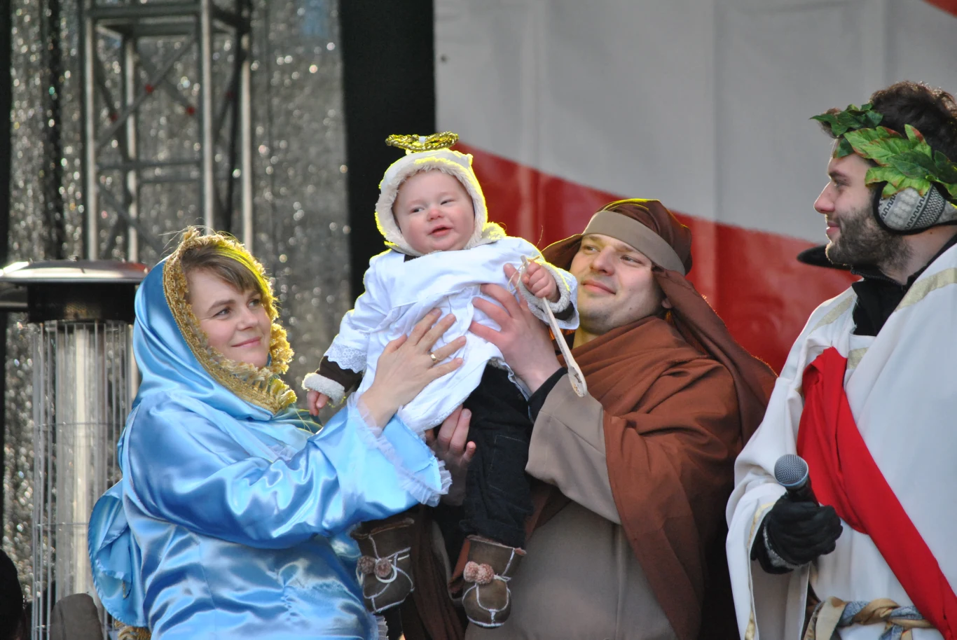 Orszak Trzech Króli w Krakowie zakończyła uroczysta prezentacja hymnu ŚDM 2016