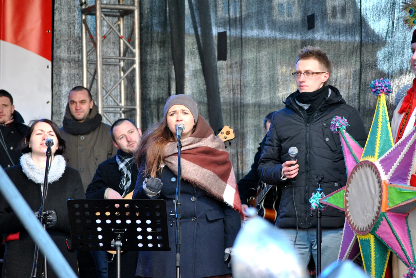 Orszak Trzech Króli w Krakowie zakończyła uroczysta prezentacja hymnu ŚDM 2016