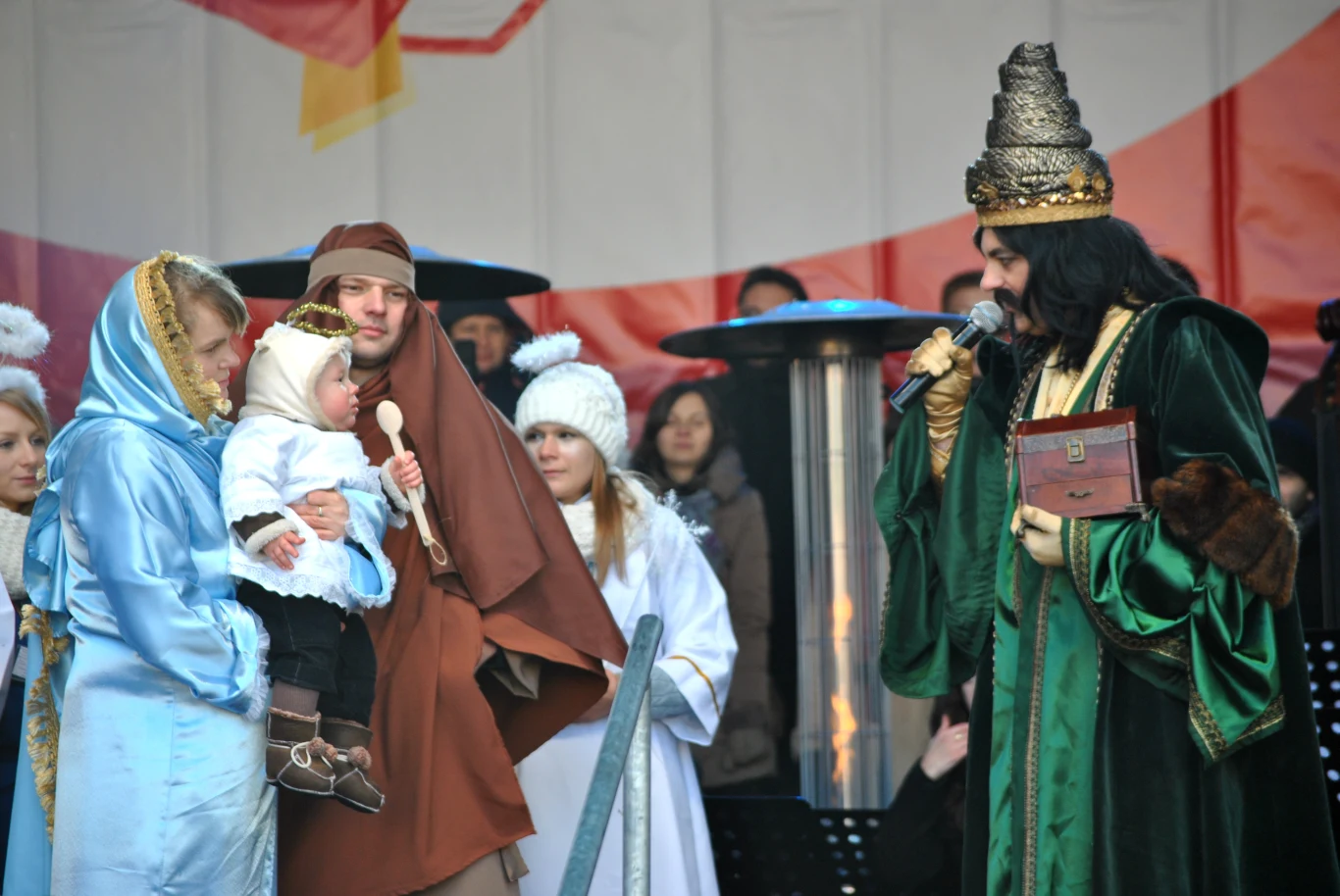 Orszak Trzech Króli w Krakowie zakończyła uroczysta prezentacja hymnu ŚDM 2016