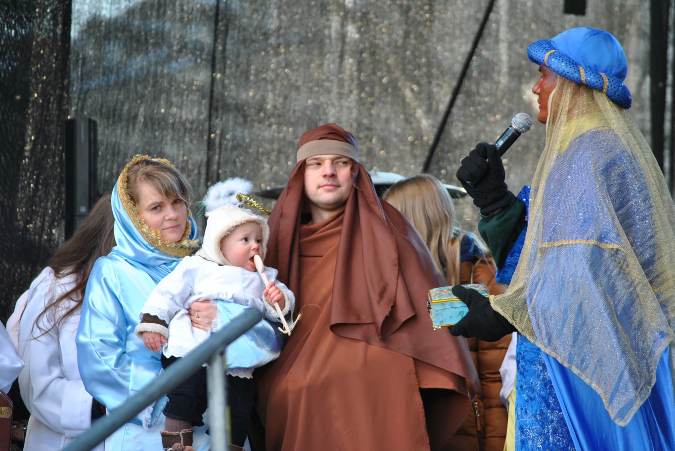 Orszak Trzech Króli w Krakowie zakończyła uroczysta prezentacja hymnu ŚDM 2016