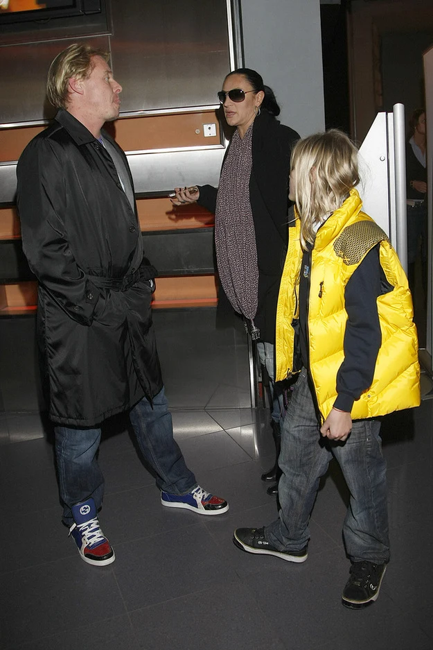 Rinke z Kayah i synem Rinke z Kayah i synem