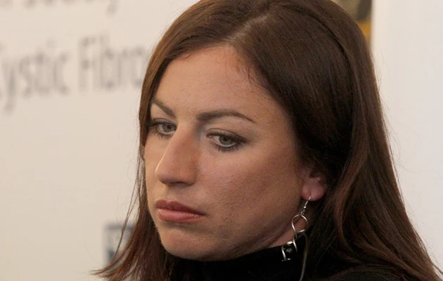 Justyna Kowalczyk na konferencji prasowej