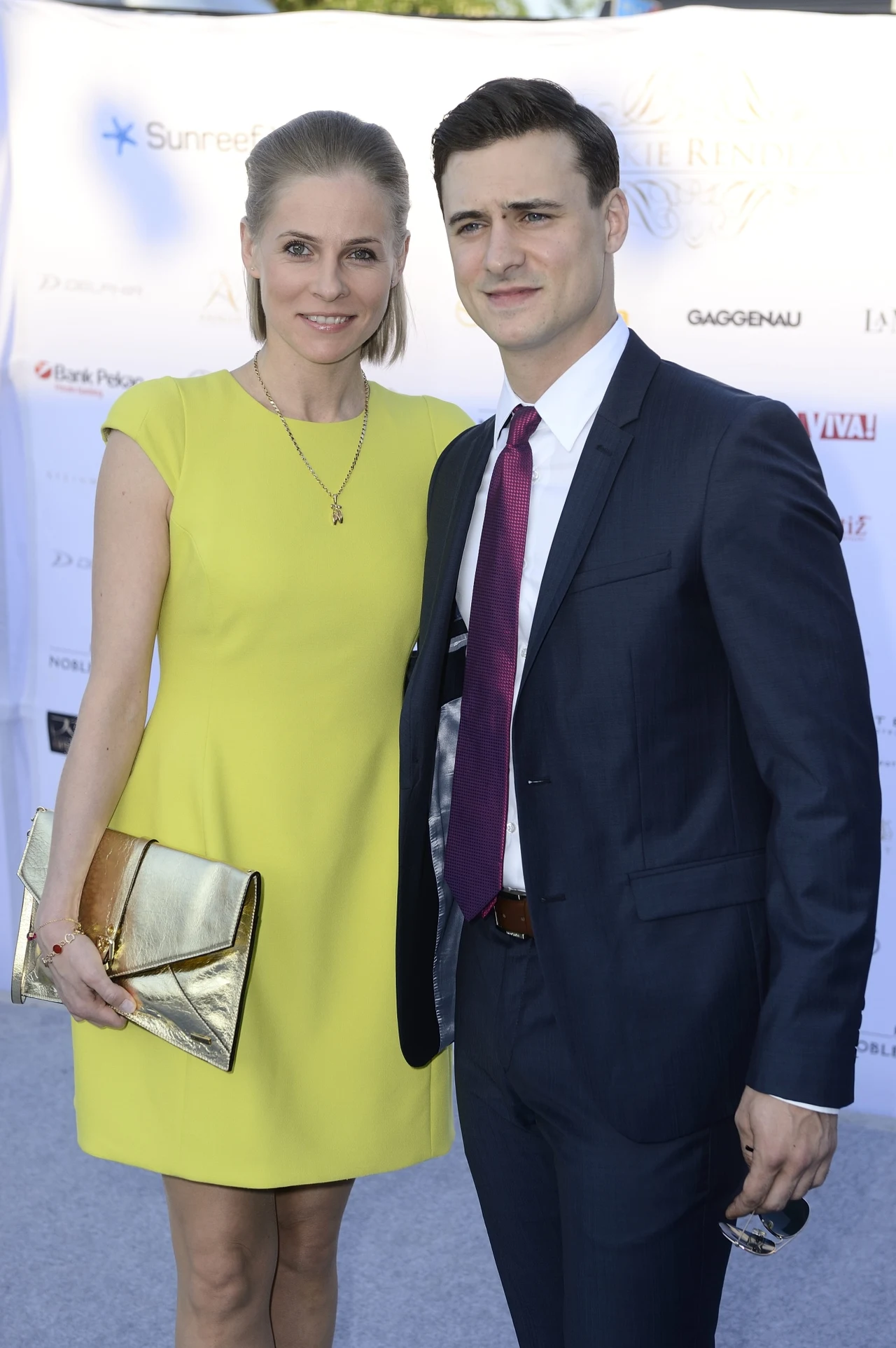 Mateusz Damięcki i Paulina Andrzejewska Mateusz Damięcki i Paulina Andrzejewska