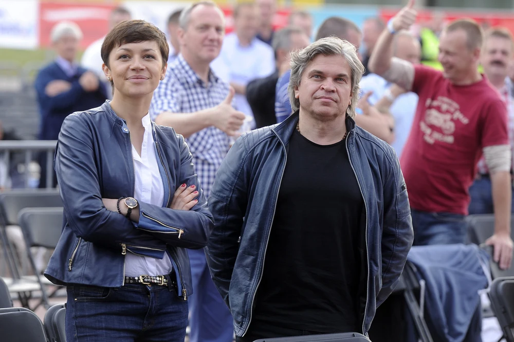 Jarosław Boberek z nową partnerką Magdą Turczniewicz Jarosław Boberek z nową partnerką Magdą Turczniewicz