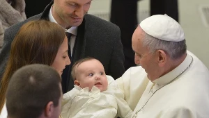 Papież Franciszek - zdjęcie z audiencji generalnej 7 stycznia