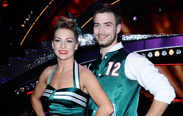 Jan Mela z partnerką taneczną