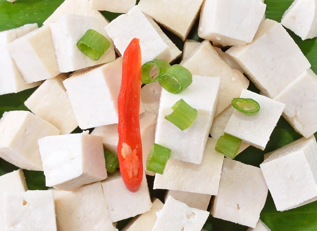 Ser tofu jest jednym z najdelikatniejszych serów. 