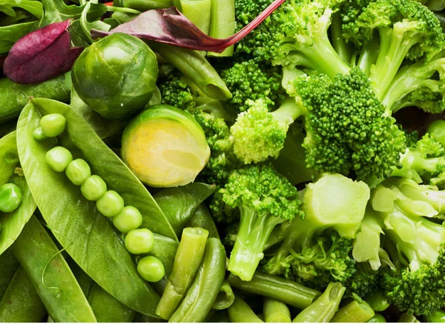 Zielone warzywa są najzdrowsze. 