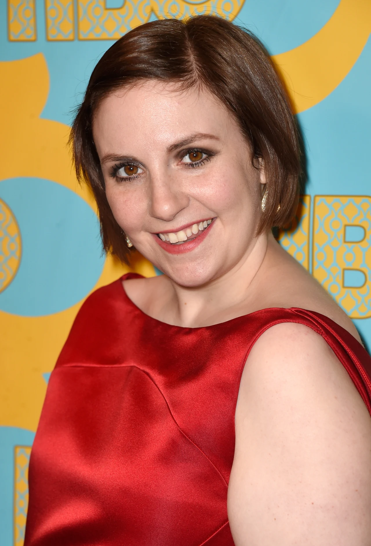 Lena Dunham na rozdaniu Złotych Globów Lena Dunham na rozdaniu Złotych Globów