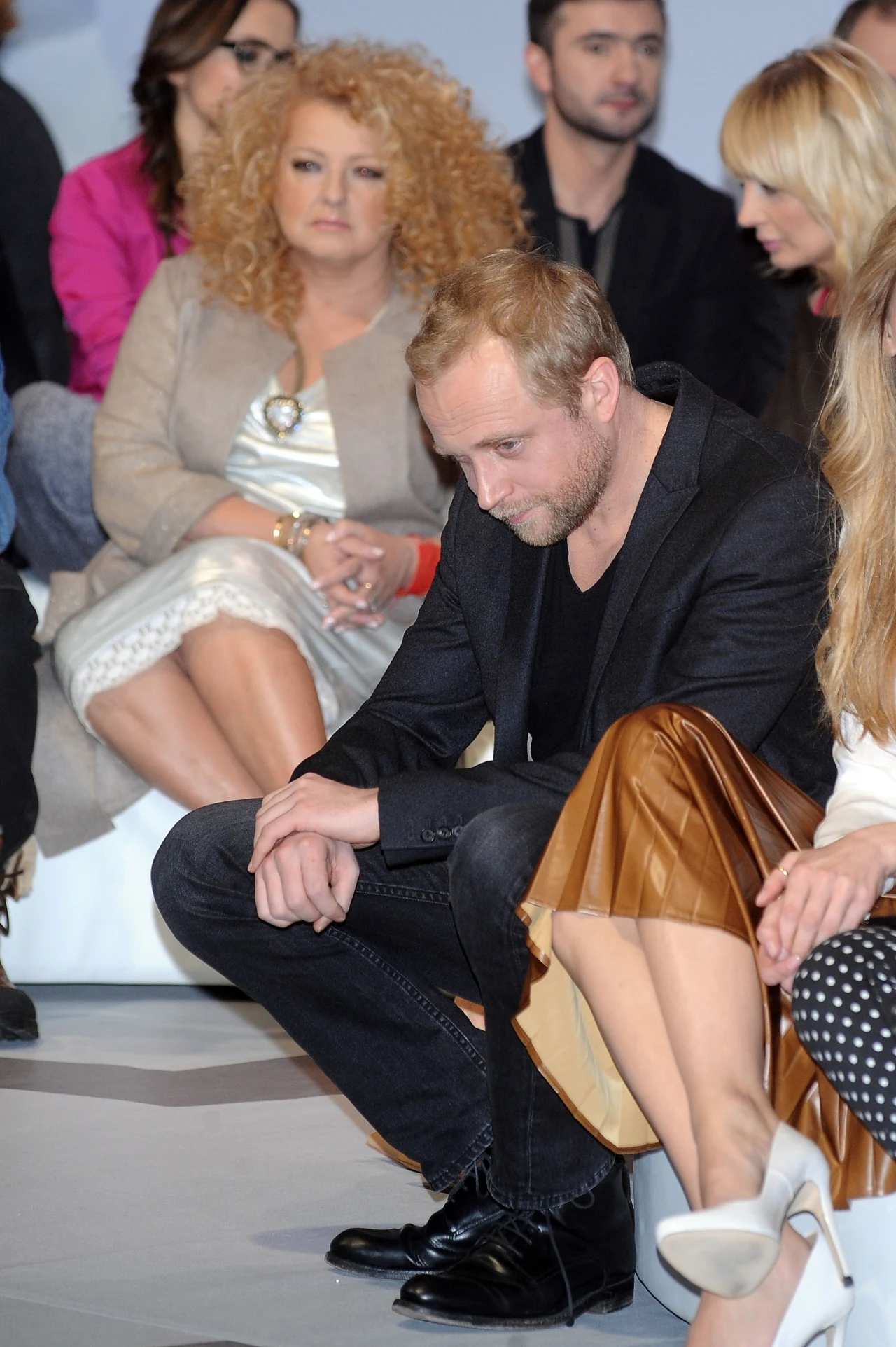 Magda Gessler i Piotr Adamczyk Magda Gessler i Piotr Adamczyk