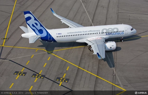 A320neo.    Fot. Airbus