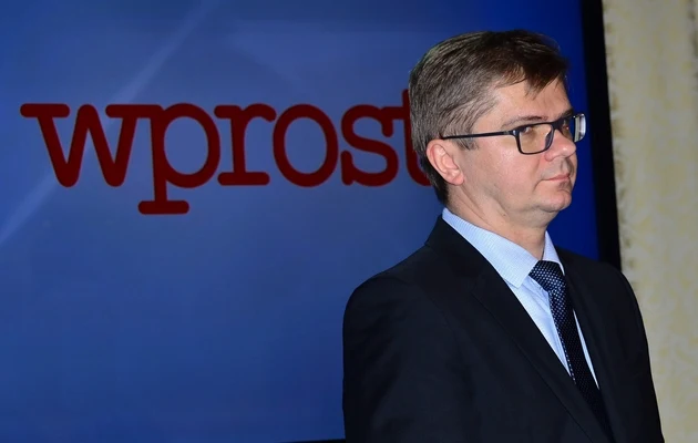 Sylwester Latkowski jest autorem artykułu i red. naczelnym tygodnika "Wprost"