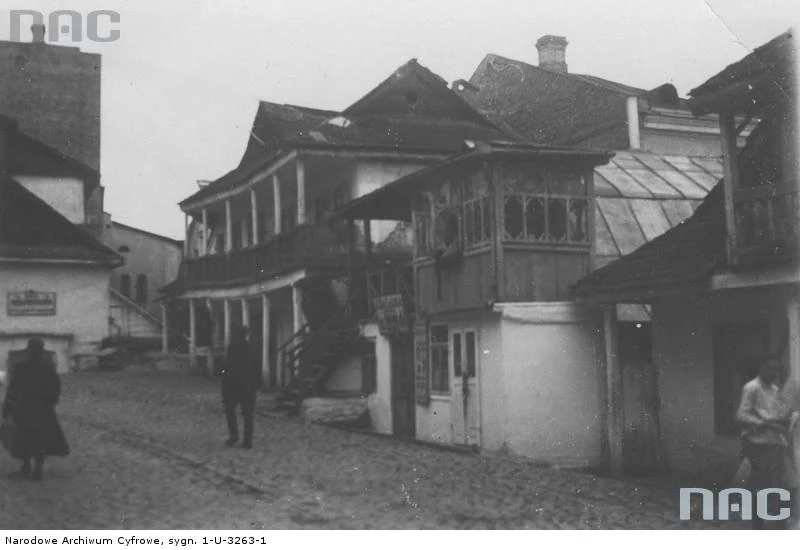 Krzemieniec. Fragment ulicy