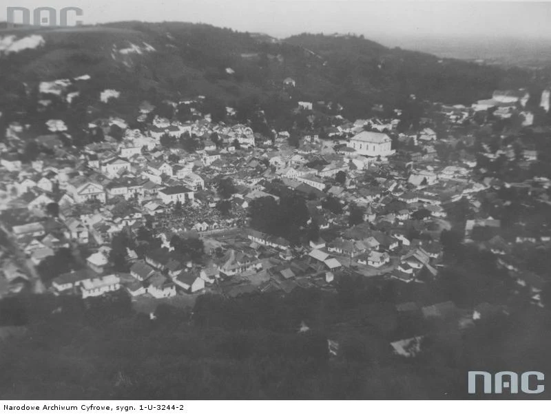 Krzemieniec - widok z Góry Bony