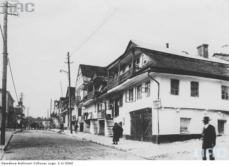 Krzemieniec. Ulica Szeroka