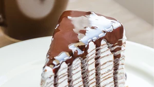 Mocno czekoladowe ciasto