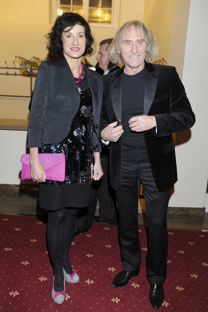 Jerzy Kryszak z żoną Agnieszką Jerzy Kryszak z żoną Agnieszką