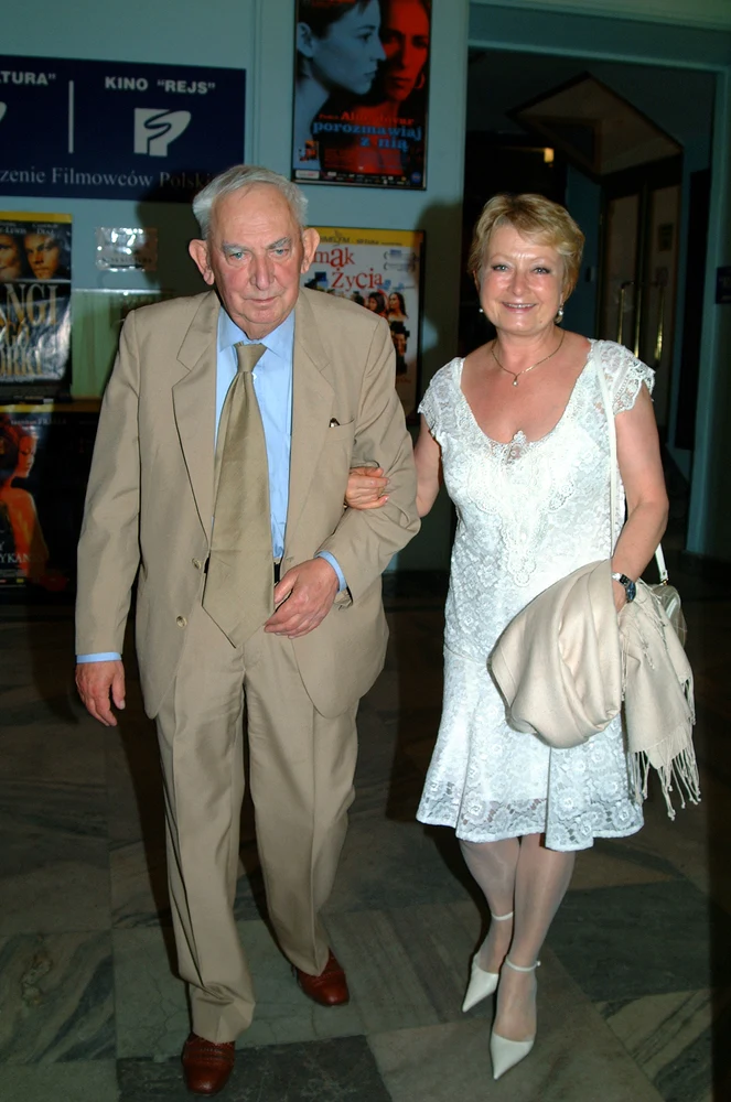 Magda Zawadzka, Gustaw Holoubek Magda Zawadzka, Gustaw Holoubek