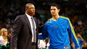 Doc Rivers z synem Austinem