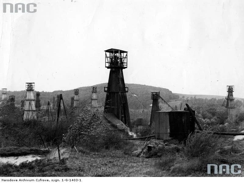 Równe - kopalnia ropy naftowej, 1932