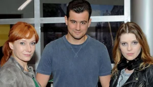 Orlicz (Antoni Pawlicki), Lucyna (Magdalena Walach) i Nina (Karolina Nolbrzak)