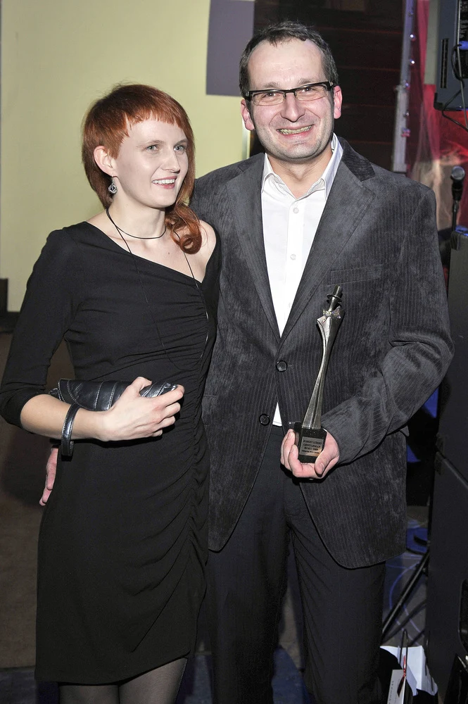 Robert Górski z partnerką Katarzyną Osipowicz