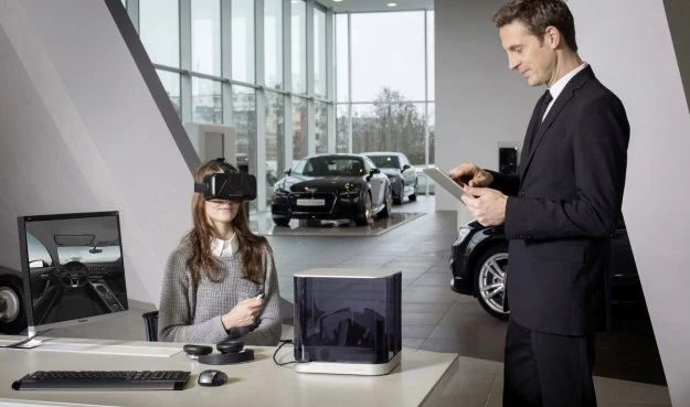 Okulary VR z konfiguratorem Audi