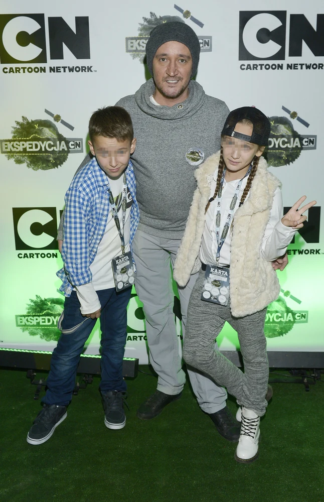 Michał Wiśniewski z dziećmi Michał Wiśniewski z dziećmi