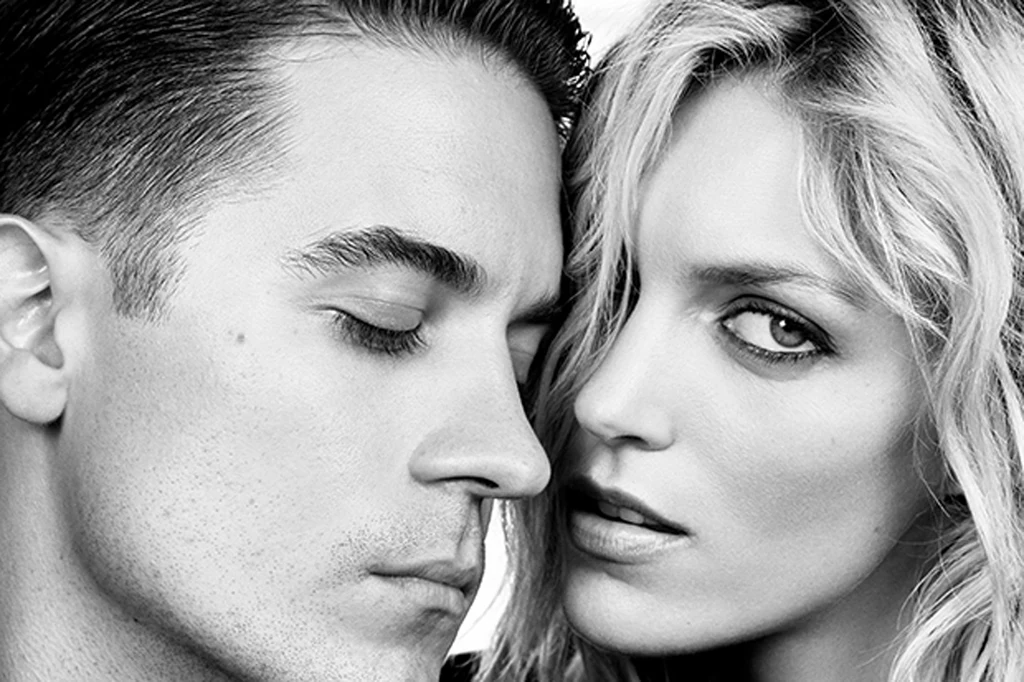 Anja Rubik i G-Eazy w kampanii wiosna-lato 2015 William Rast 