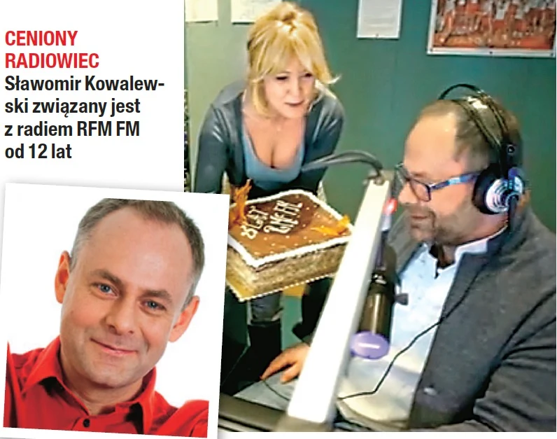 Wachowicz jest częstym gościem w siedzibie radia! Wachowicz jest częstym gościem w siedzibie radia!