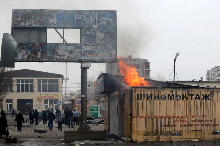 Mariupol po ostrzale
