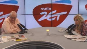 Michał Kamiński i Monika Olejnik, Fot: Radio Zet