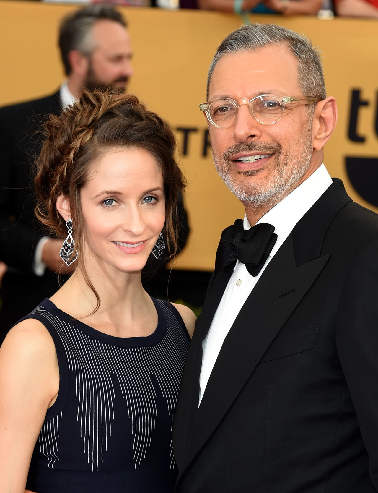 Emilie Livingston i Jeff Goldblum Emilie Livingston i Jeff Goldblum