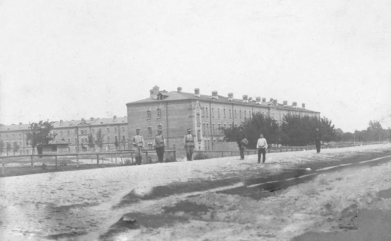 Budynki więzienia w Berezie Kartuskiej Budynki więzienia w Berezie Kartuskiej