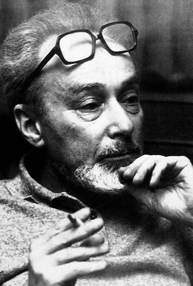 Pisarz Primo Levi z Turynu